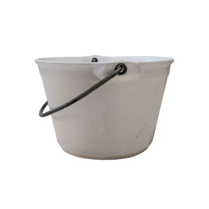 Balde reforzado blanco