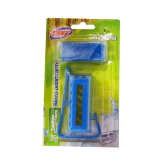 Bloque canasta para inodoro eucalipto