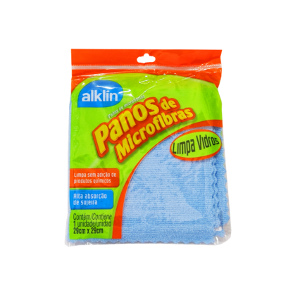 Paño microfibra para vidrios 29x29cm